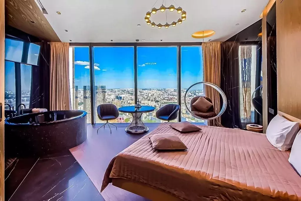 Студия Москва наб. Пресненская, 12 (55.0 м) - Фото 1