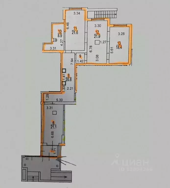 Торговая площадь в Москва Лухмановская ул., 32 (120 м) - Фото 1