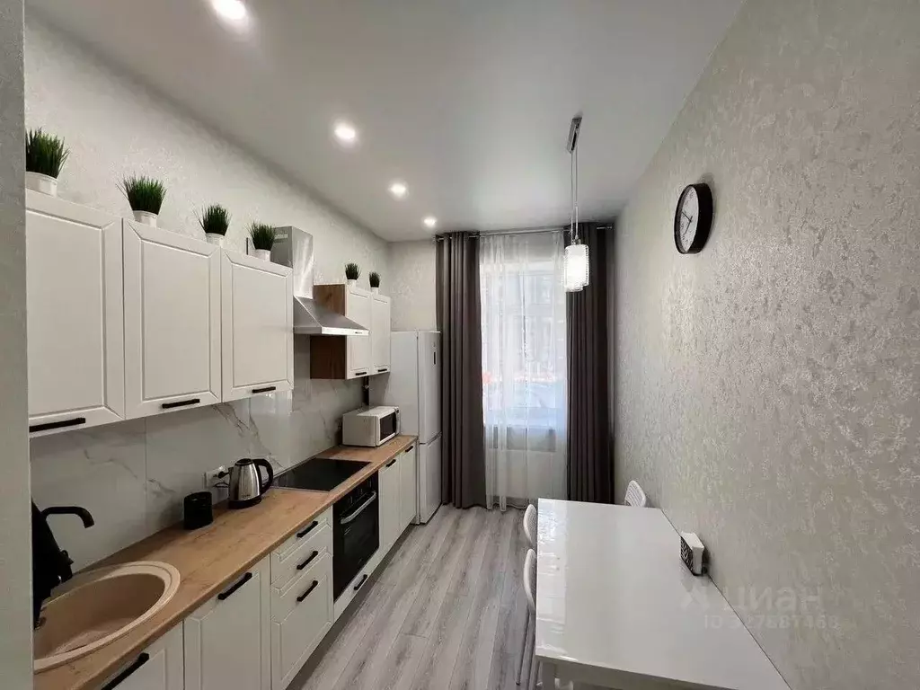 1-к кв. Татарстан, Казань ул. Абубекира Терегулова, 8 (34.9 м) - Фото 2