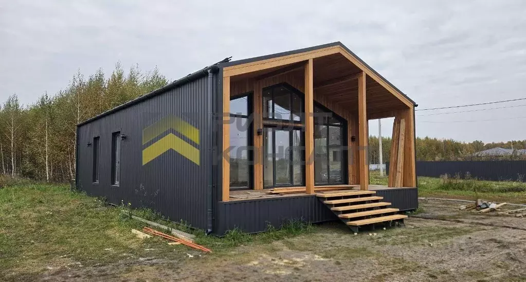 Дом в Омская область, Омский район, пос. Ростовка Целинная ул. (117 м) - Фото 1