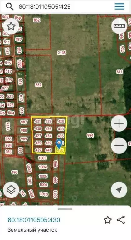 Участок в Псковская область, Псковский район, Логозовская волость, д. ... - Фото 1