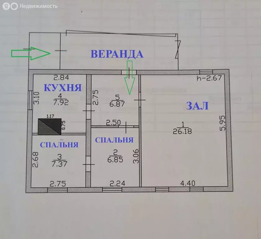 Дом в Усть-Ордынский, улица Шувалова, 34 (55.19 м) - Фото 2