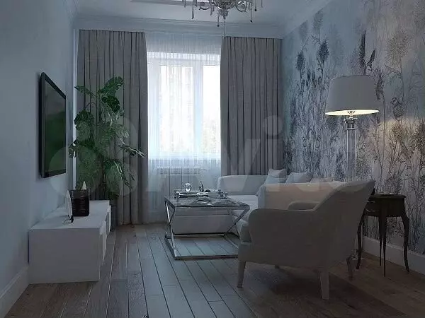 2-к. квартира, 53,9 м, 14/15 эт. - Фото 1
