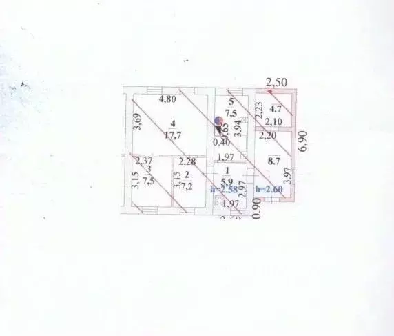 Дом в Липецкая область, Усманский муниципальный округ, с. Октябрьское ... - Фото 2