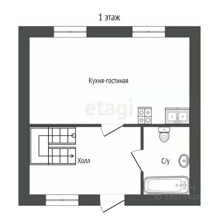 Дом в Ярославская область, Гаврилов-Ям ул. Ленина, 6 (153 м) - Фото 0