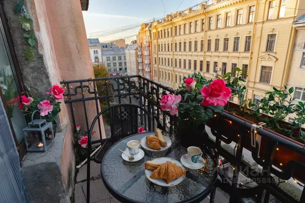 Студия Санкт-Петербург Тележная ул., 9 (22.0 м) - Фото 1