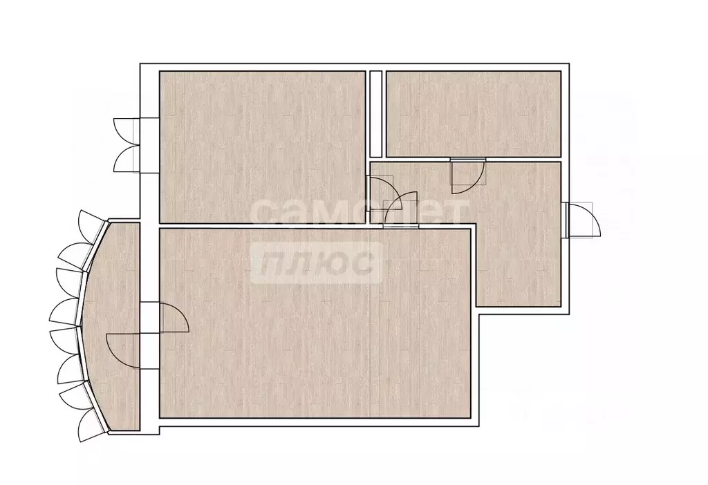 1-к кв. Тюменская область, Тюмень ул. Героев Космоса, 17 (34.8 м) - Фото 2