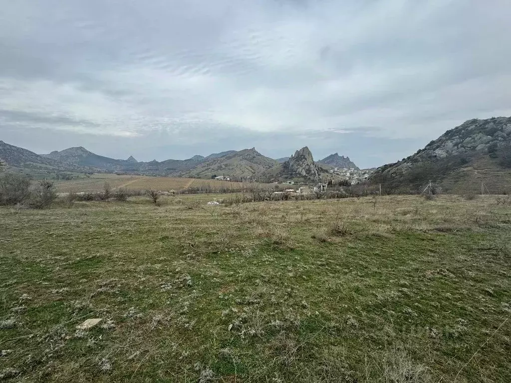 Участок в Крым, Феодосия муниципальный округ, Курортное пгт  (3.0 ... - Фото 0