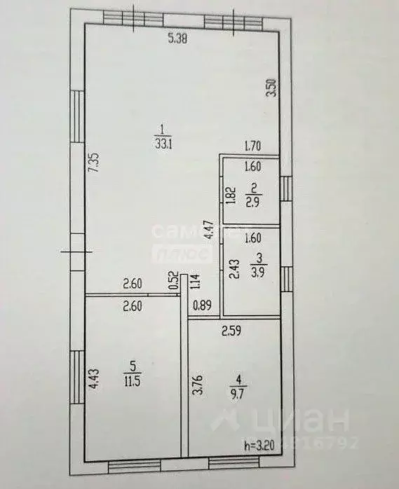 Дом в Алтайский край, Барнаул городской округ, пос. Лесной пер. 30-й, ... - Фото 2