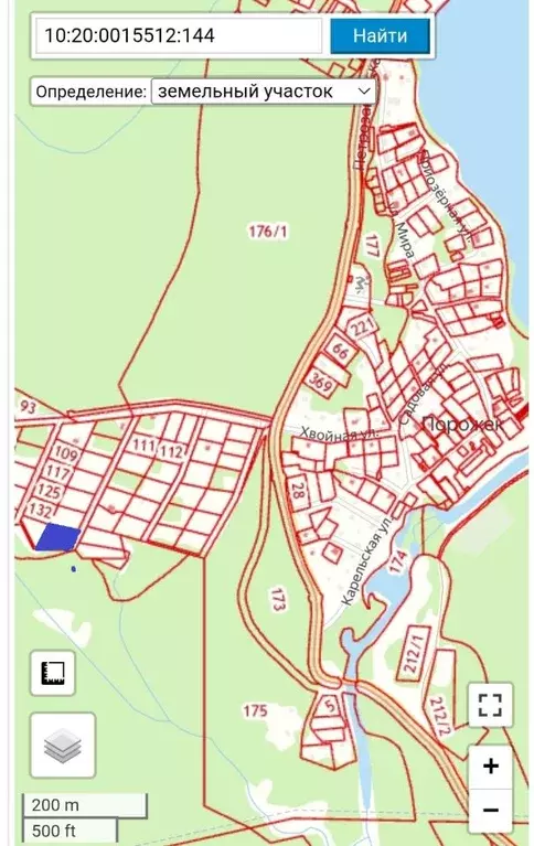 Участок в Карелия, Прионежский район, Гарнизонное с/пос, Порожки СНТ  ... - Фото 1