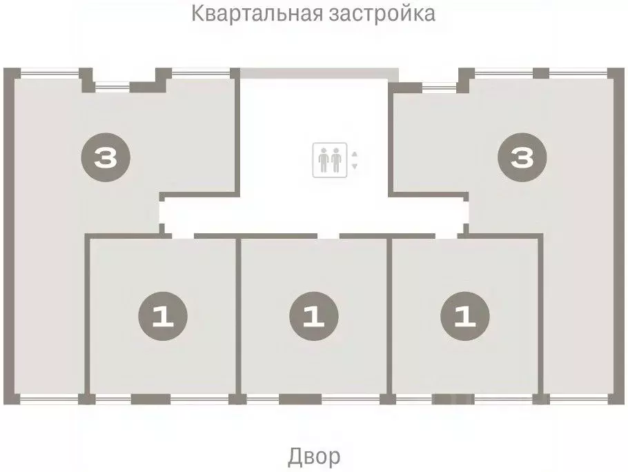 1-к кв. Тюменская область, Тюмень Мысовская ул., 26к1 (46.56 м) - Фото 1