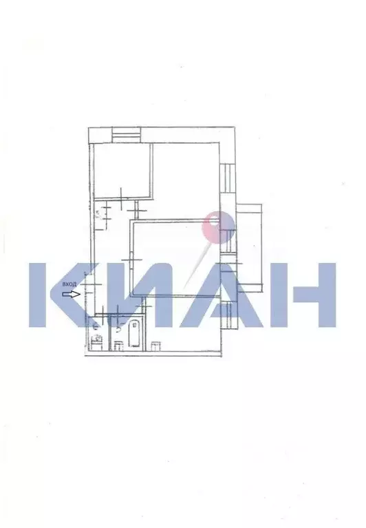 3-к кв. Красноярский край, Красноярск ул. Борисевича, 12 (61.2 м) - Фото 2