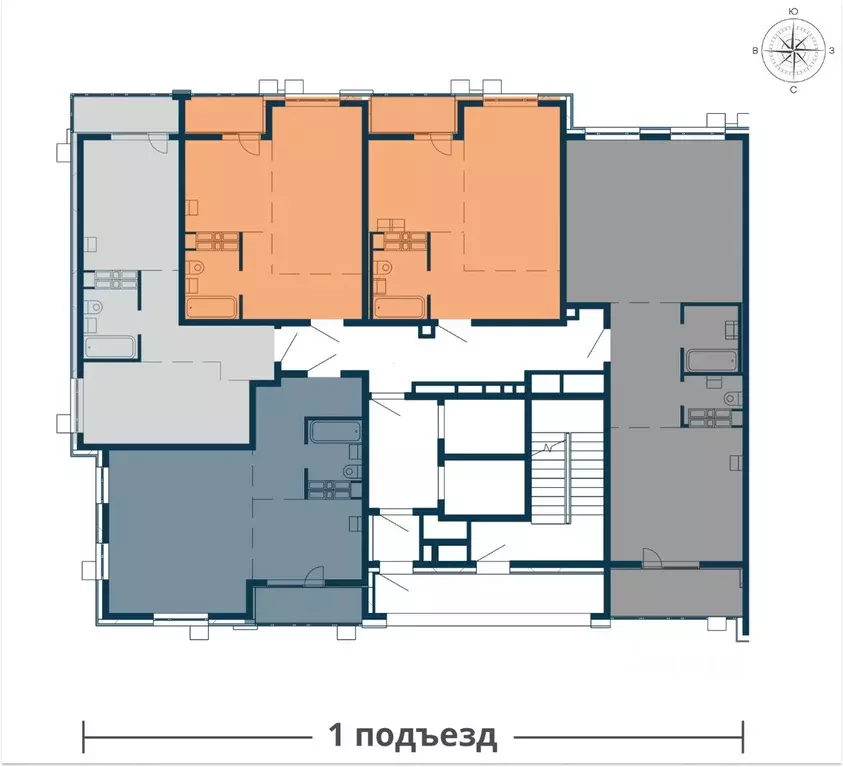 Студия Приморский край, Находка  (51.1 м) - Фото 2