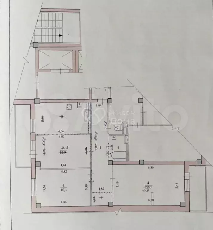3-к. квартира, 90 м, 12/16 эт. - Фото 0