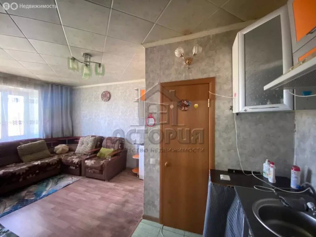Квартира-студия: Красноярск, улица 26 Бакинских Комиссаров, 25 (18.5 ... - Фото 1