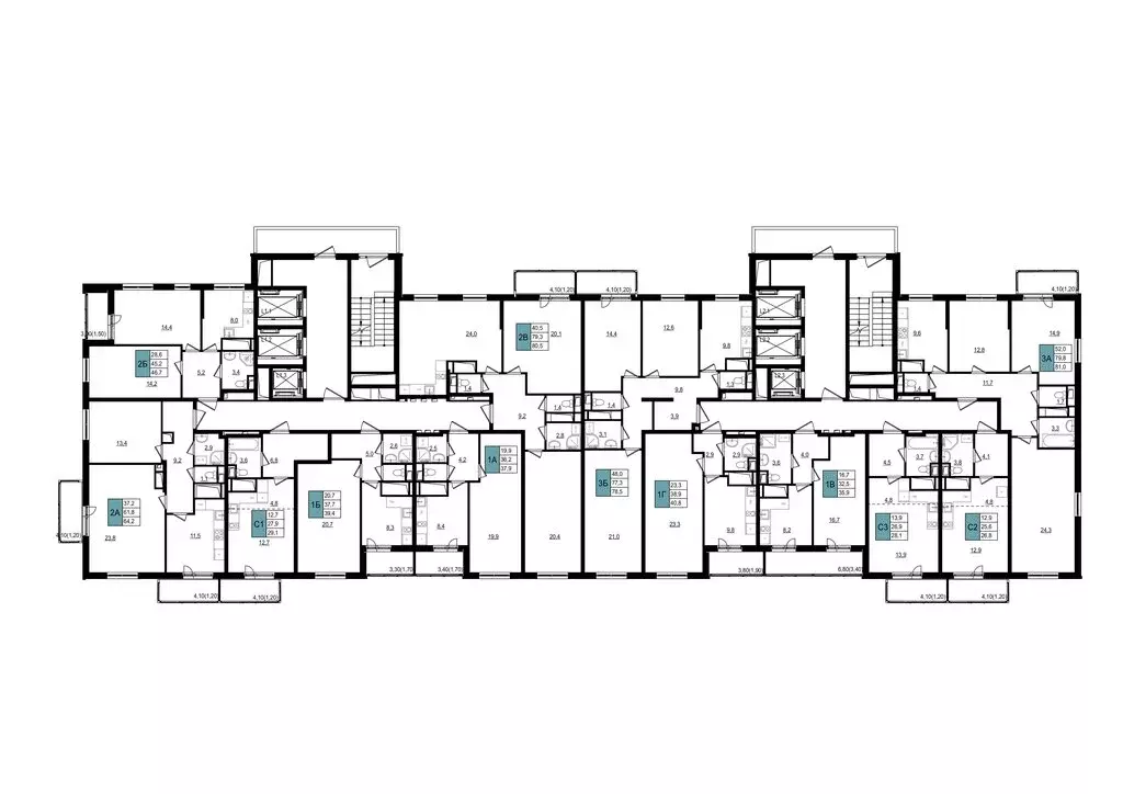 Квартира-студия: Одинцово, улица Бзри, к23 (29.1 м) - Фото 1