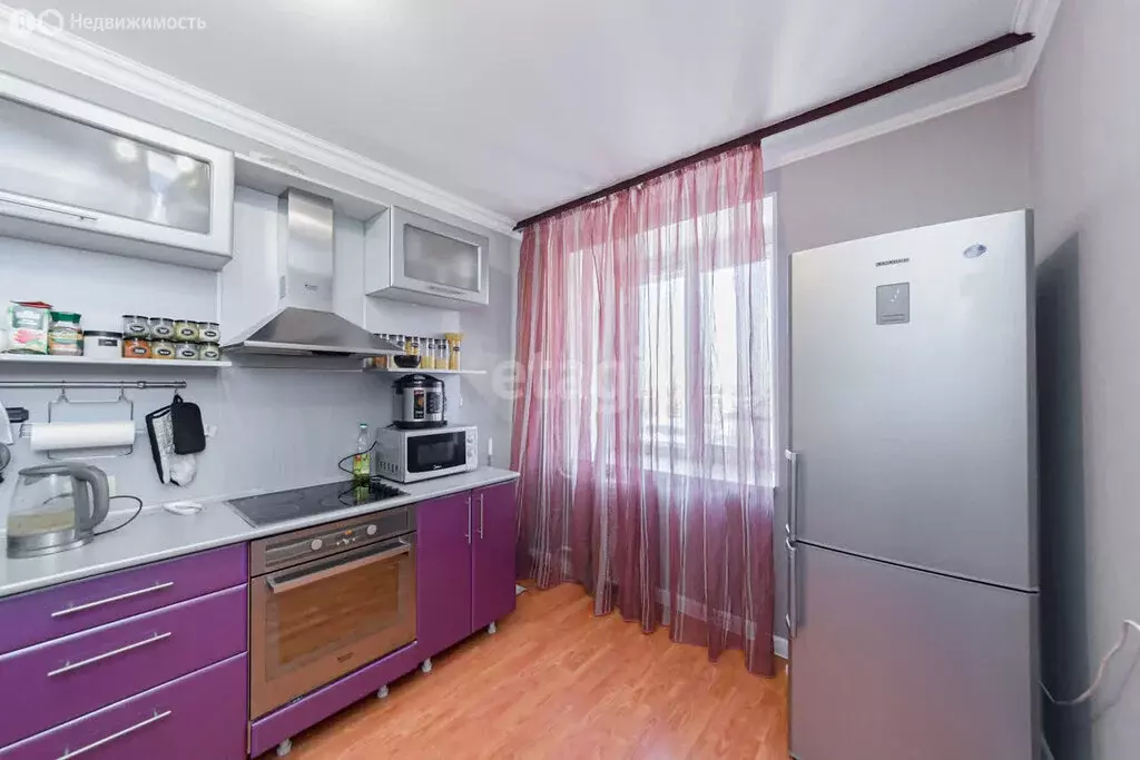 1-комнатная квартира: Тюмень, 6-й микрорайон, улица Валерии ... - Фото 2