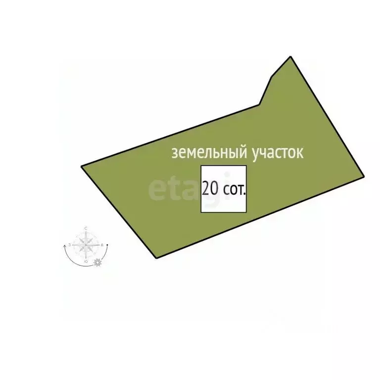 Участок в Новосибирская область, Искитимский район, Морозовский ... - Фото 1