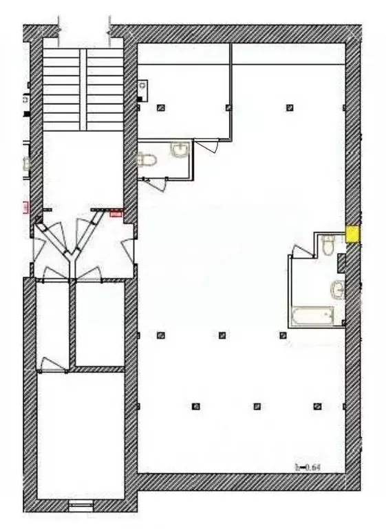 1-к кв. Тульская область, Тула ул. Фридриха Энгельса, 73 (78.1 м) - Фото 2