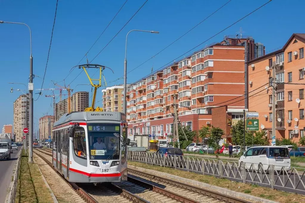 2-к кв. Краснодарский край, Краснодар Музыкальный мкр, ул. Имени ... - Фото 1