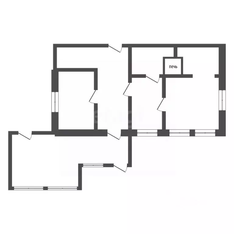 Дом в Тульская область, Тула городской округ, с. Медведки 19 (51 м) - Фото 1
