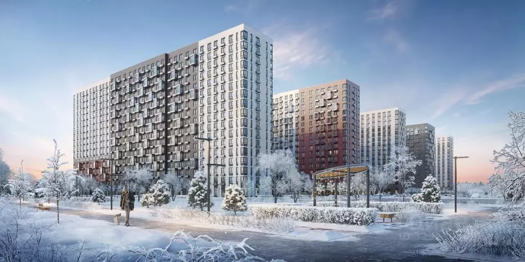 2-к кв. Московская область, Ленинский городской округ, Мисайлово пгт, ... - Фото 2