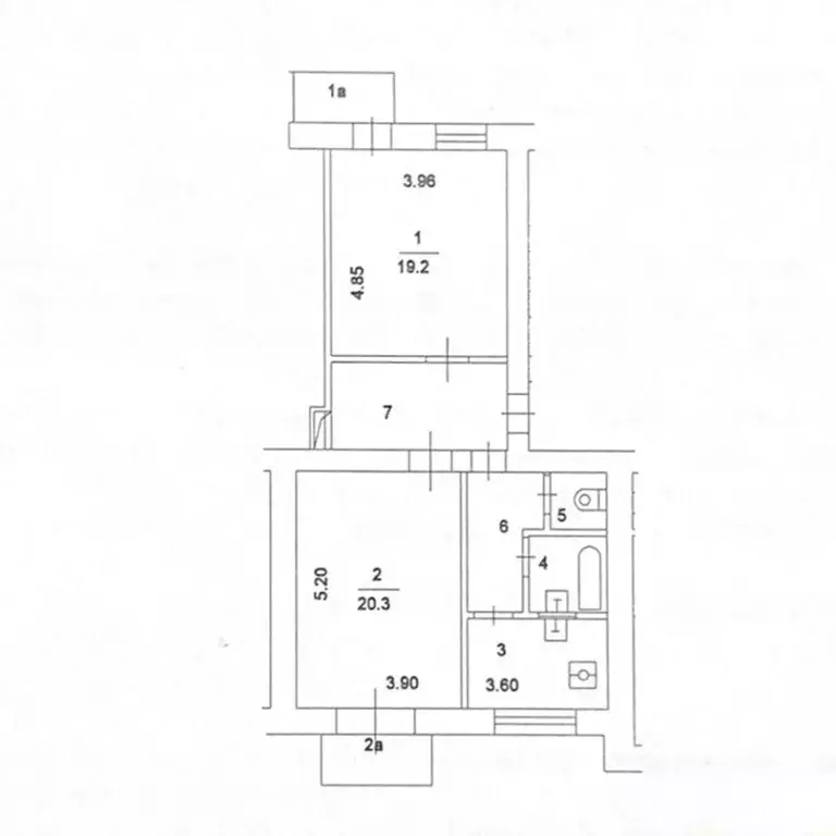 2-к кв. Москва Новорязанская ул., 36 (64.2 м) - Фото 1