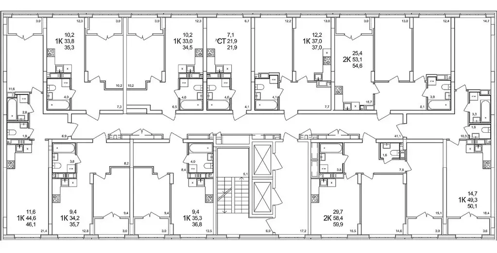 1-к кв. Нижегородская область, Нижний Новгород д. Анкудиновка, КМ ... - Фото 2