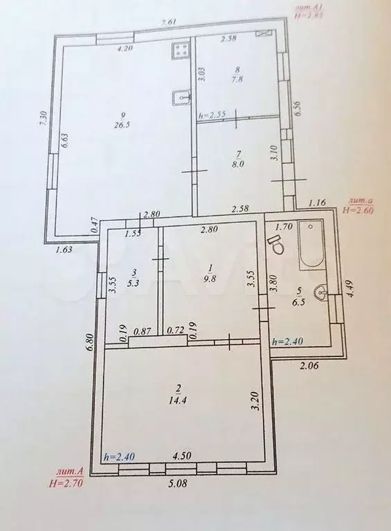 Дом 84,4 м на участке 7,2 сот. - Фото 0