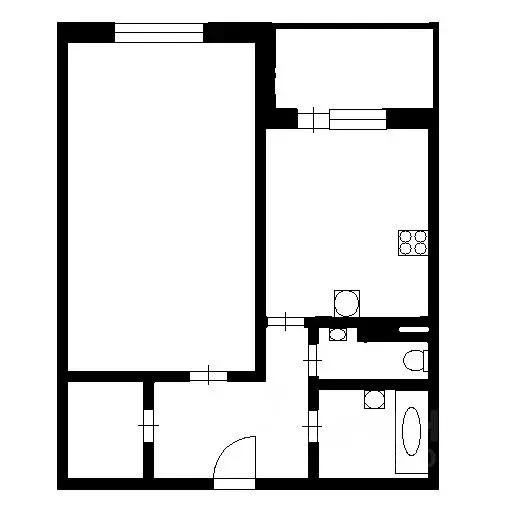 1-к кв. Санкт-Петербург Парашютная ул., 25к1 (45.0 м) - Фото 2