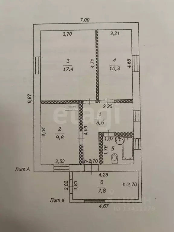 Дом в Белгородская область, Белгородский район, Пушкарское с/пос, с. ... - Фото 1