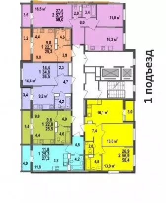 Студия Владимирская область, Владимир Веризино мкр, Веризино лайф ... - Фото 2