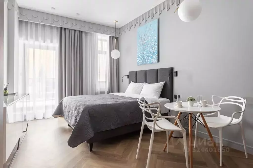 Студия Санкт-Петербург ул. Большая Зеленина, 6 (23.0 м) - Фото 1