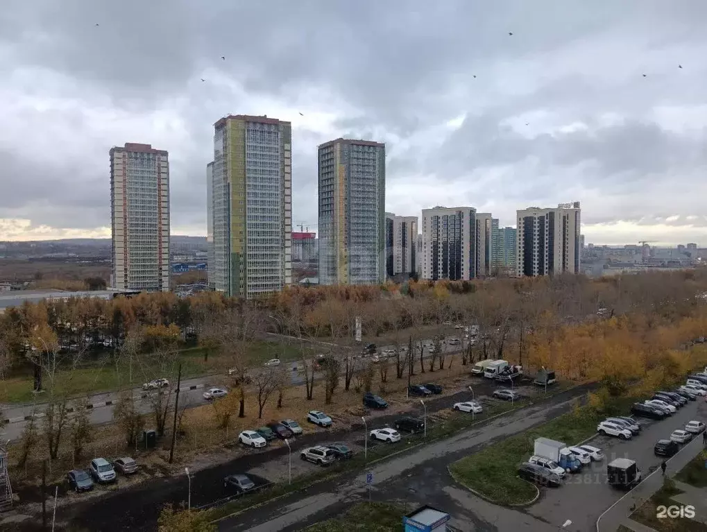 2-к кв. Красноярский край, Красноярск Караульная ул., 39 (62.0 м) - Фото 2