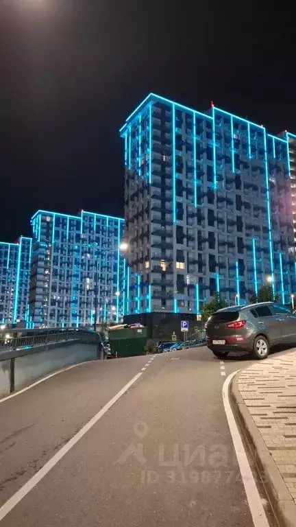 Студия Краснодарский край, Сочи Бытха мкр, ул. Ясногорская, 16/2к8 ... - Фото 1