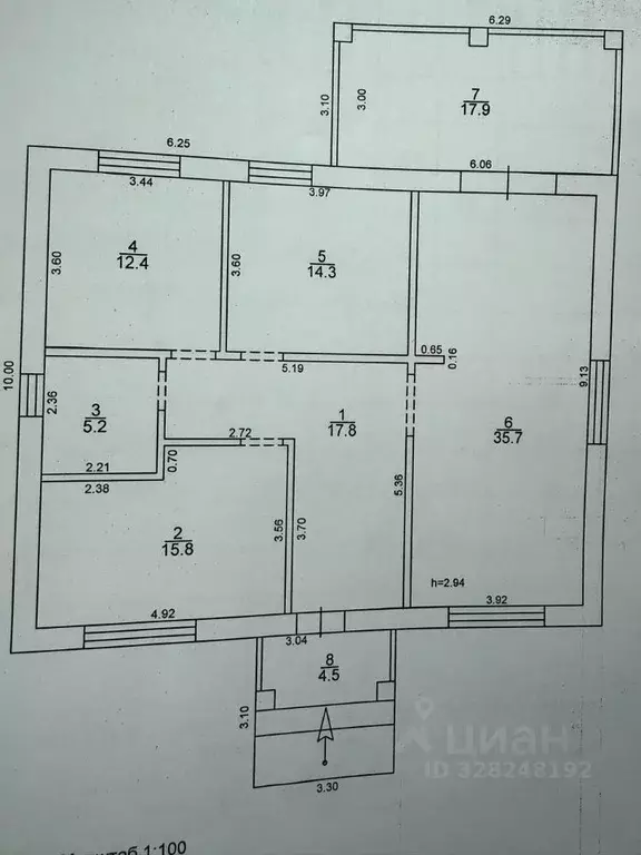 Дом в Башкортостан, Янаул ул. Туполева, 68 (131 м) - Фото 2
