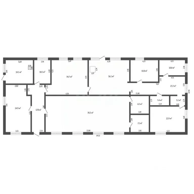 Торговая площадь в Амурская область, Благовещенский район, с. ... - Фото 2