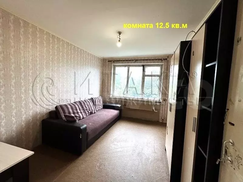 Комната 12,5 м в 2-к., 3/5 эт. - Фото 0