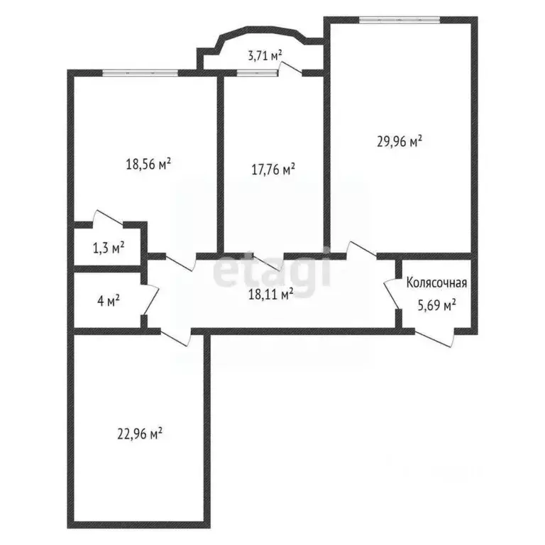 3-к кв. Дагестан, Махачкала ул. Ирчи Казака, 128В (125.0 м) - Фото 1