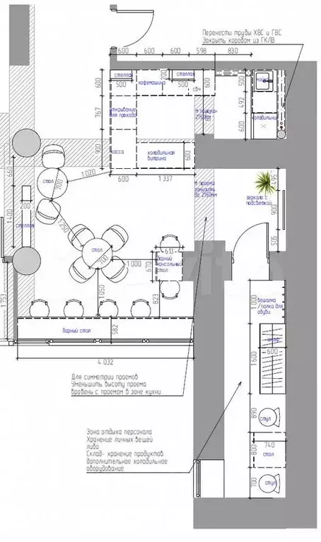 Торговая площадь в Башкортостан, Уфа ул. Аксакова, 59 (42 м) - Фото 2