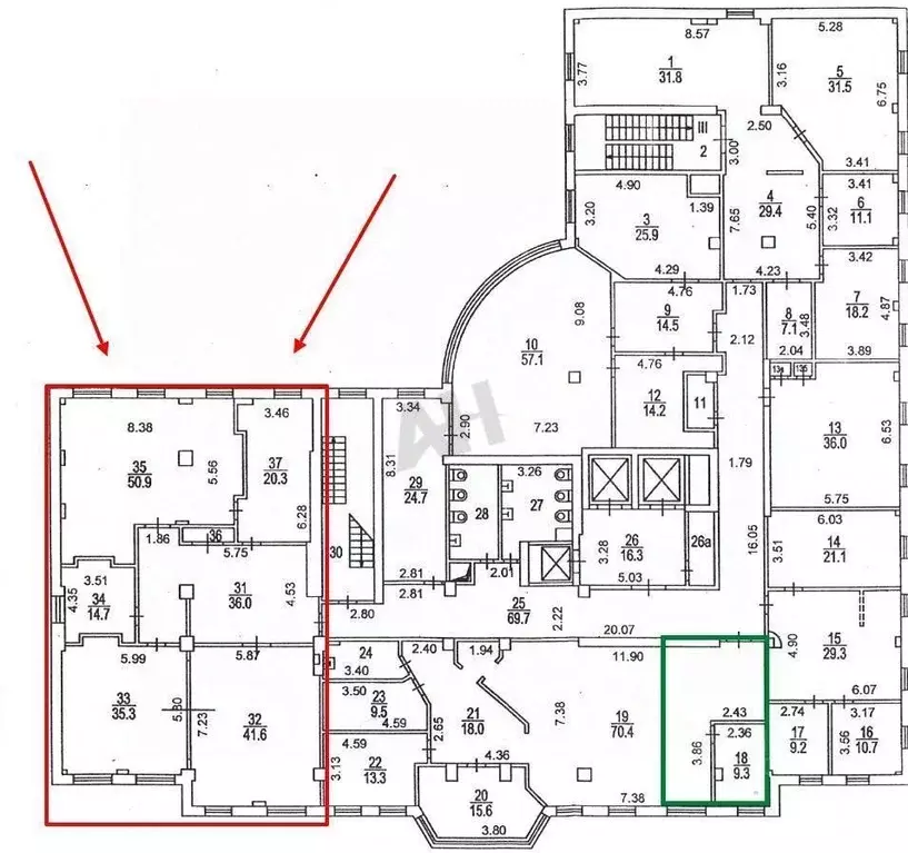 Помещение свободного назначения в Москва ул. 3-я Ямского Поля, 18 (209 ... - Фото 2