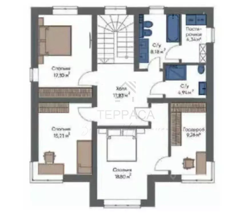 Дом в Санкт-Петербург, Санкт-Петербург, Павловск Звериницкая ул. (212 ... - Фото 2