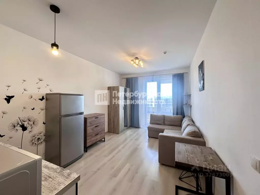 Студия Санкт-Петербург ул. Верхне-Каменская, 7к1 (24.0 м) - Фото 1