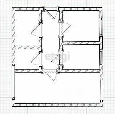 2-к кв. Костромская область, Костромской район, Кузнецовское с/пос, ... - Фото 2