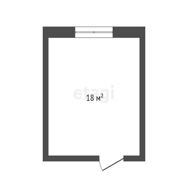 1к в -комнатной квартире ( м) - Фото 1