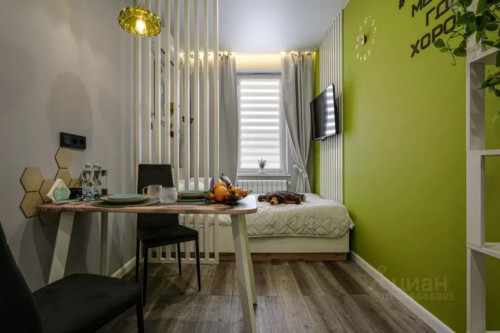 Студия Москва Новоостаповская ул., 20 (18.0 м) - Фото 1