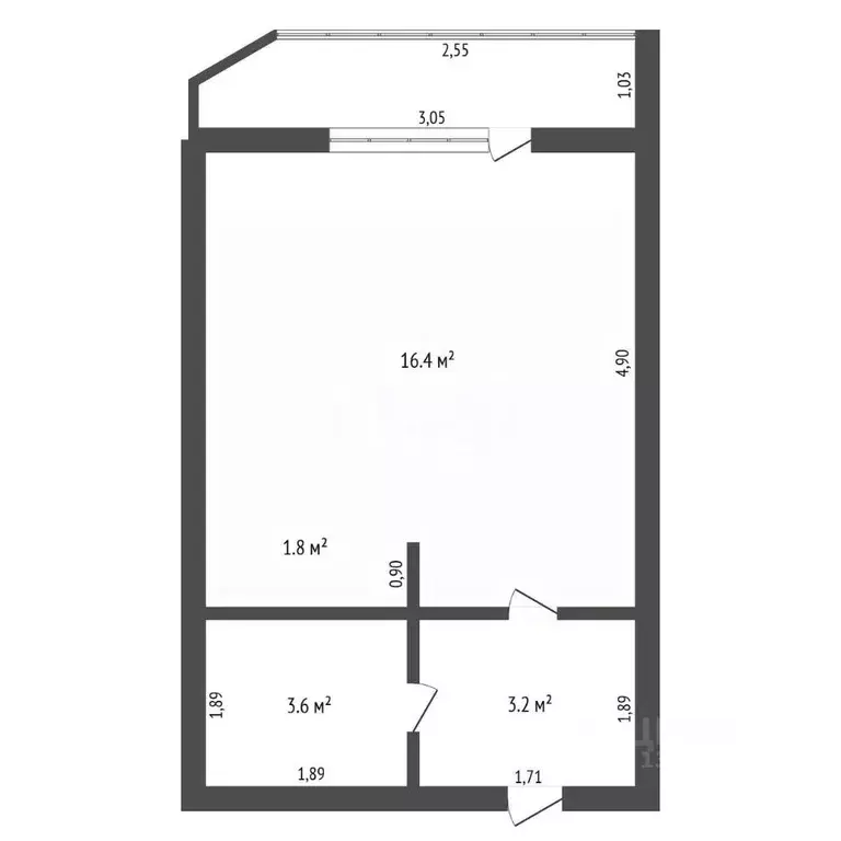 Студия Амурская область, Благовещенский район, с. Чигири ул. ... - Фото 2