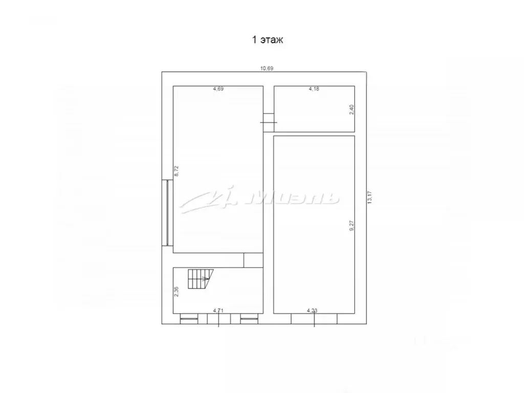 Дом в Крым, Симферопольский район, Добровское с/пос, с. Пионерское ул. ... - Фото 2