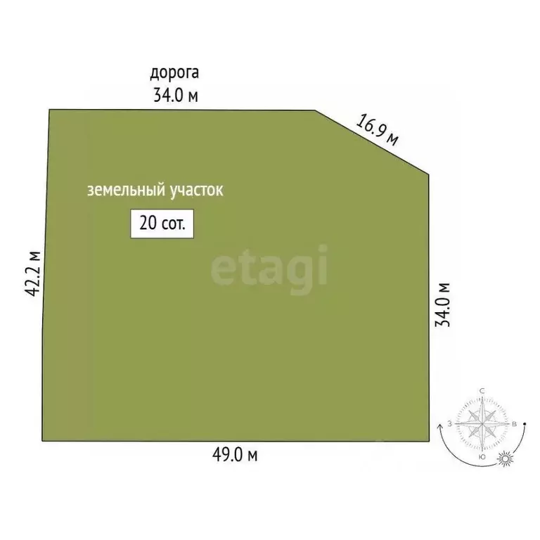 Участок в Костромская область, Судиславский район, Расловское с/пос, ... - Фото 2