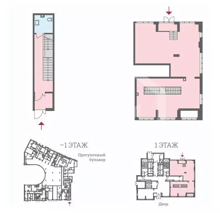 Торговая площадь в Москва Шмитовский проезд, 39к6 (176 м) - Фото 2
